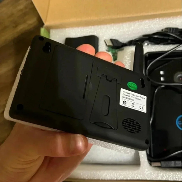 💥Wireless Video Door Phone Intercom/Door Bell Digital/2 Color Monitors/Security - Picture 8 of 15